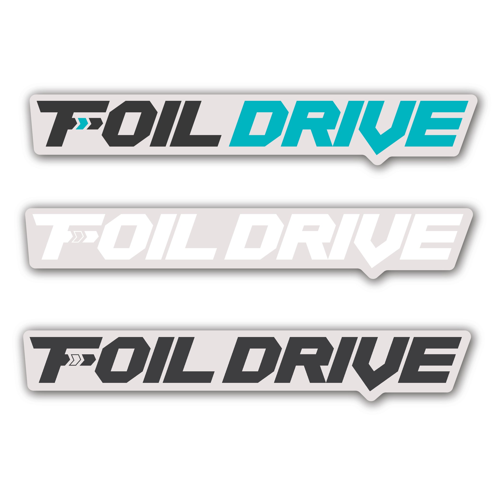 Medium Logo Sticker 4 Pack | The Foil Shop