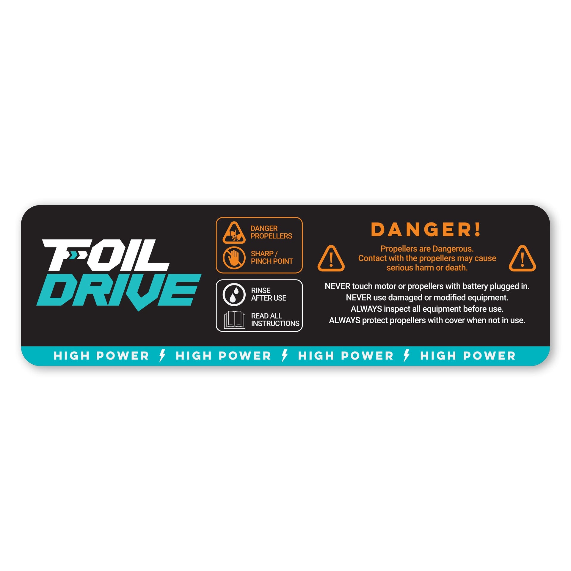 Protection Sticker for High Power Motor