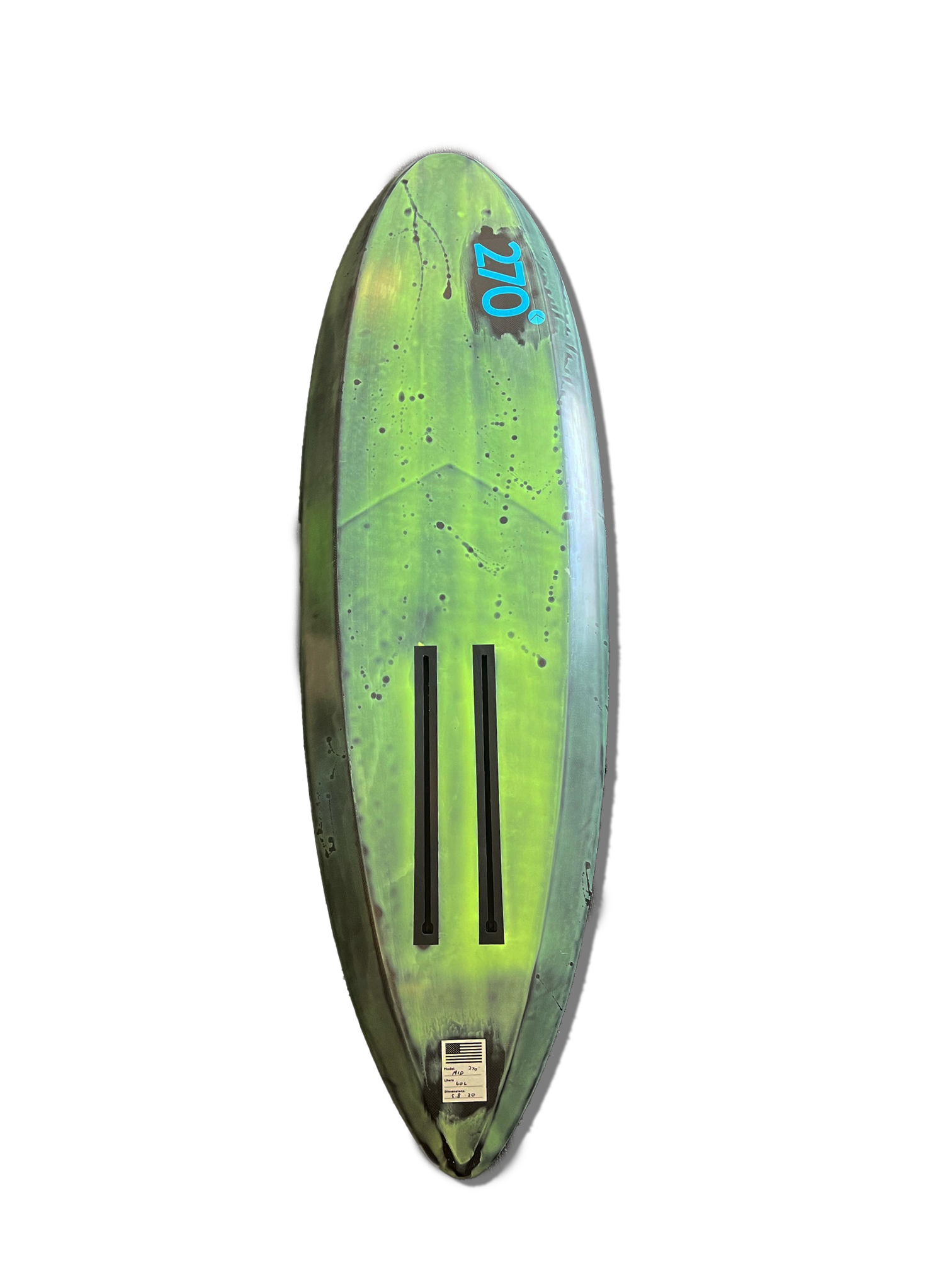 270° BOARD CO. MID 5'8 x 19.5 x  60L