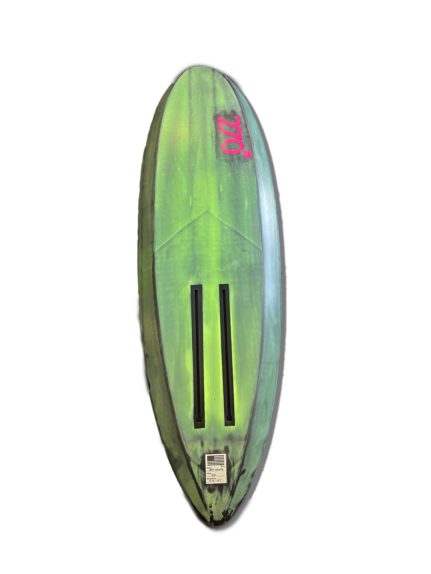 270° BOARD CO. MID 5'4 x 19.5_ x 52L