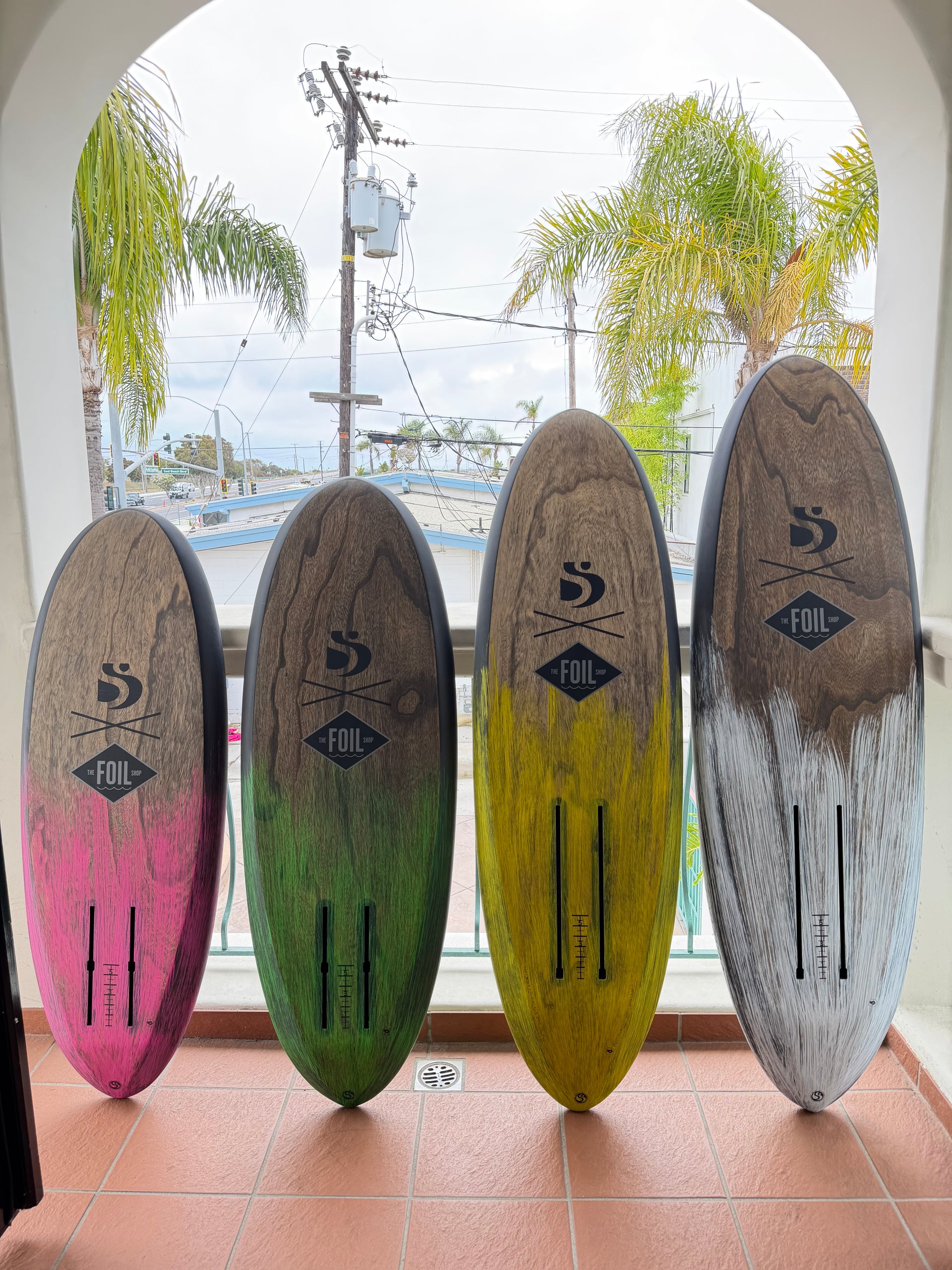 TFS X Sunova shop board