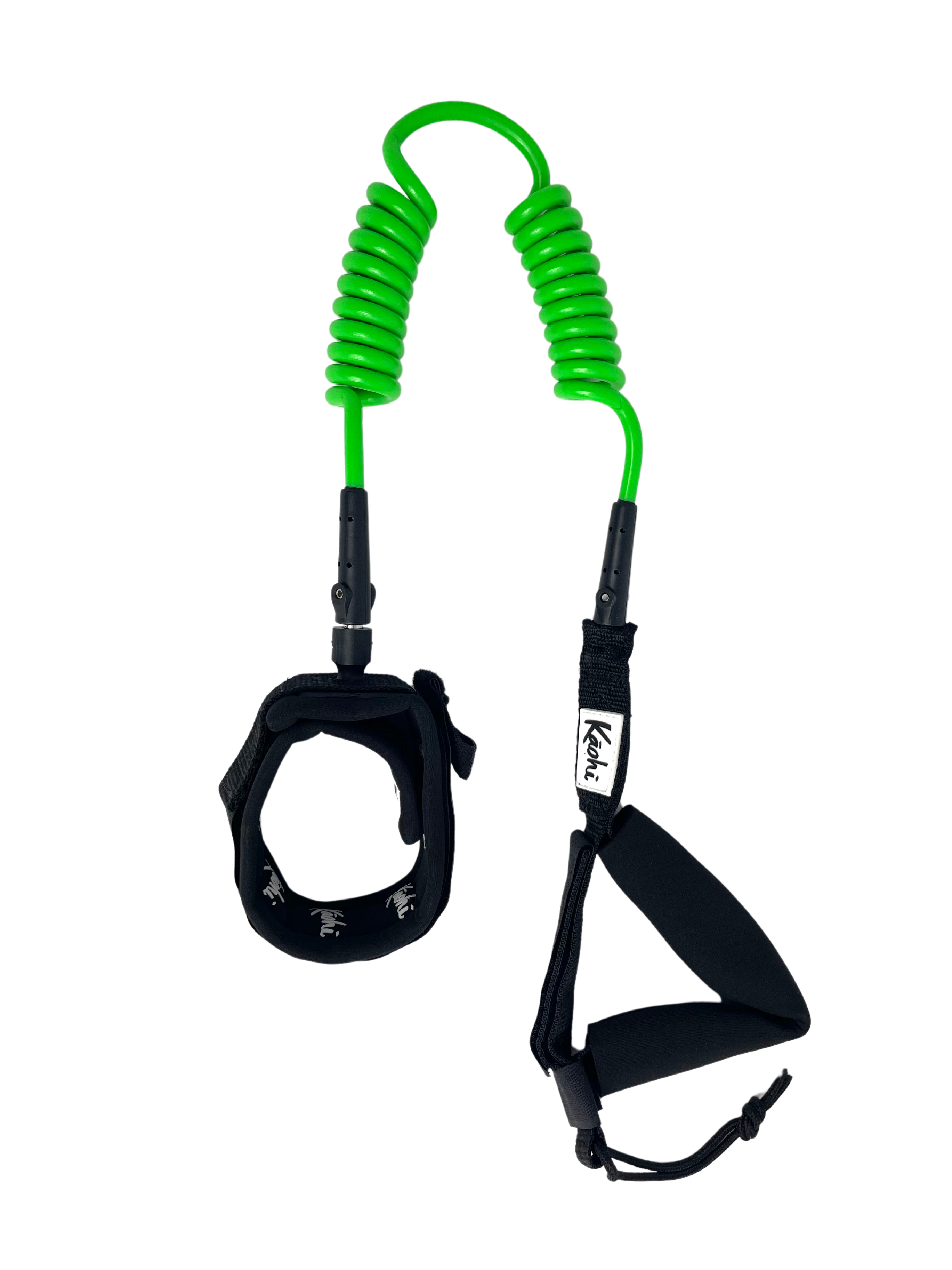 Kāohi Grip Leash™ - Double Coil 8 mm