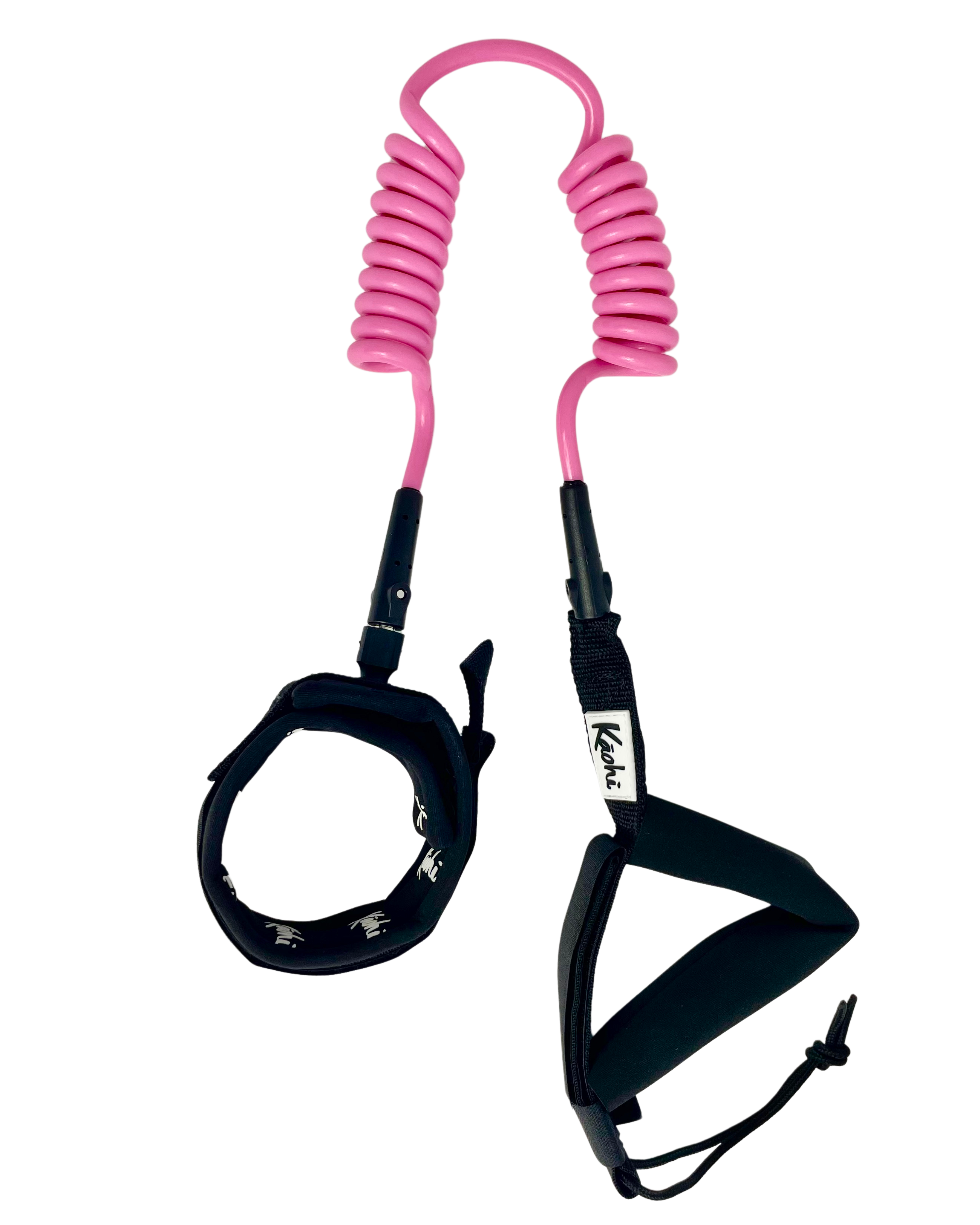 Kāohi Grip Leash™ - Double Coil 8 mm