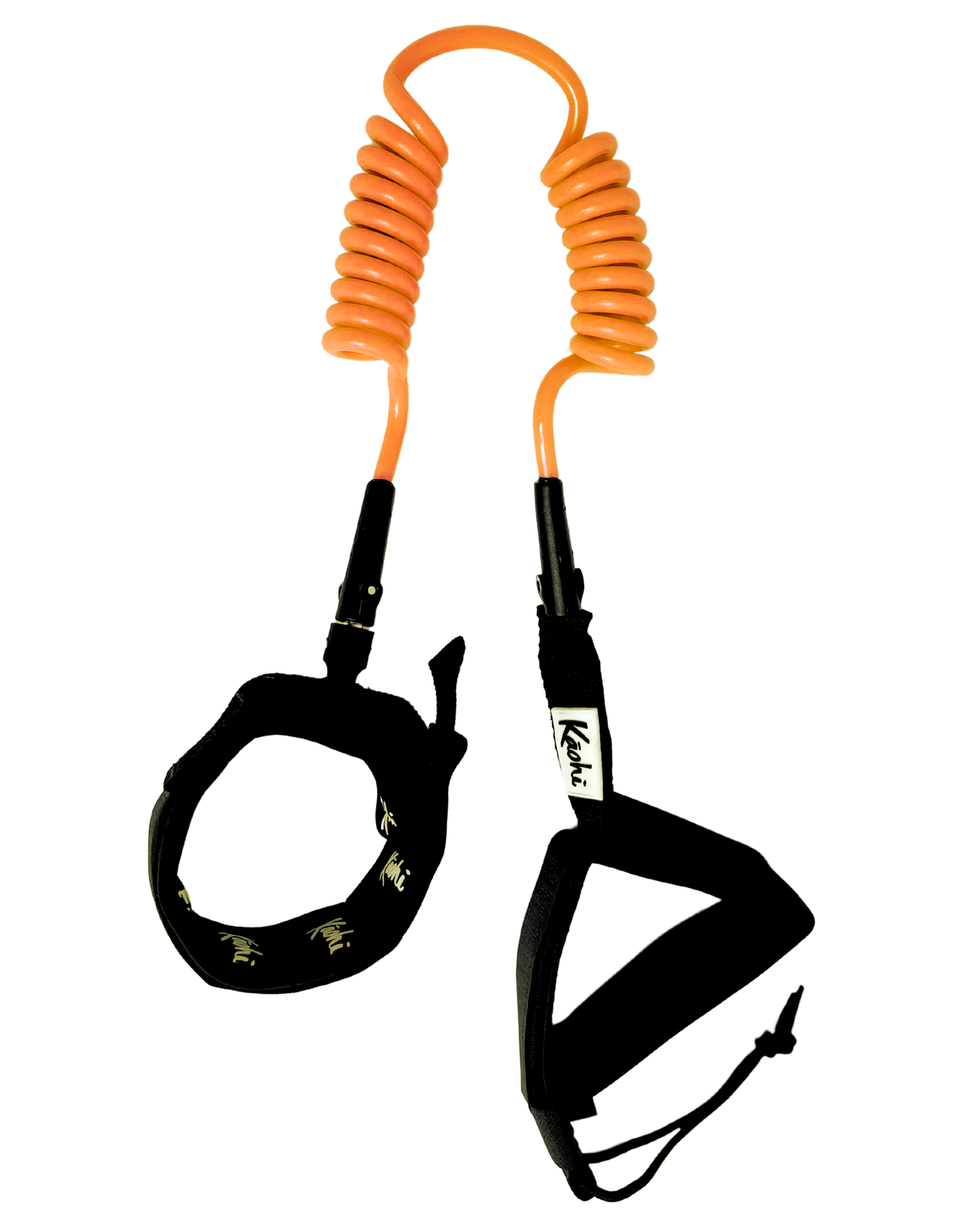 Kāohi Grip Leash™ - Double Coil 8 mm