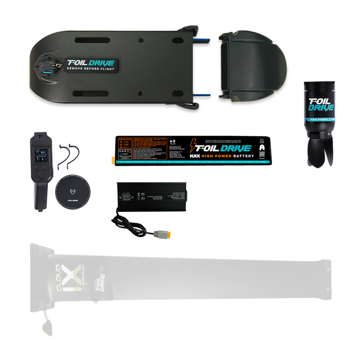 Foil Drive Assist MAX x Cloud IX Integrated Mast Bundle
