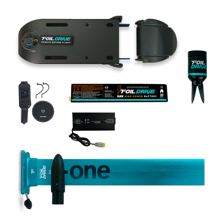 Foil Drive Assist MAX x F-ONE Integrated Aluminium Mast