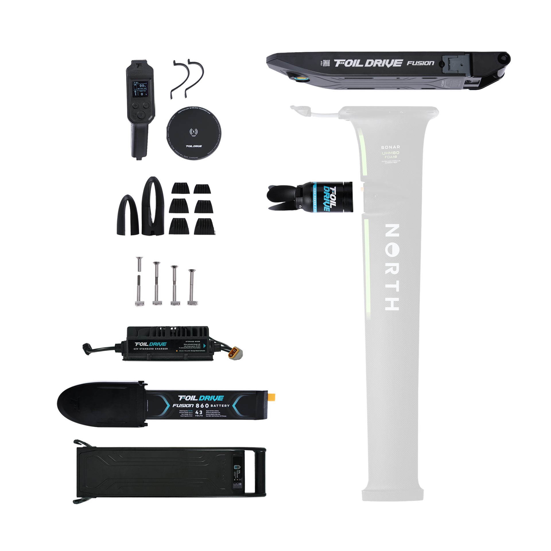 Foil Drive Fusion | NORTH UHM80 Integrated Mast Bundle