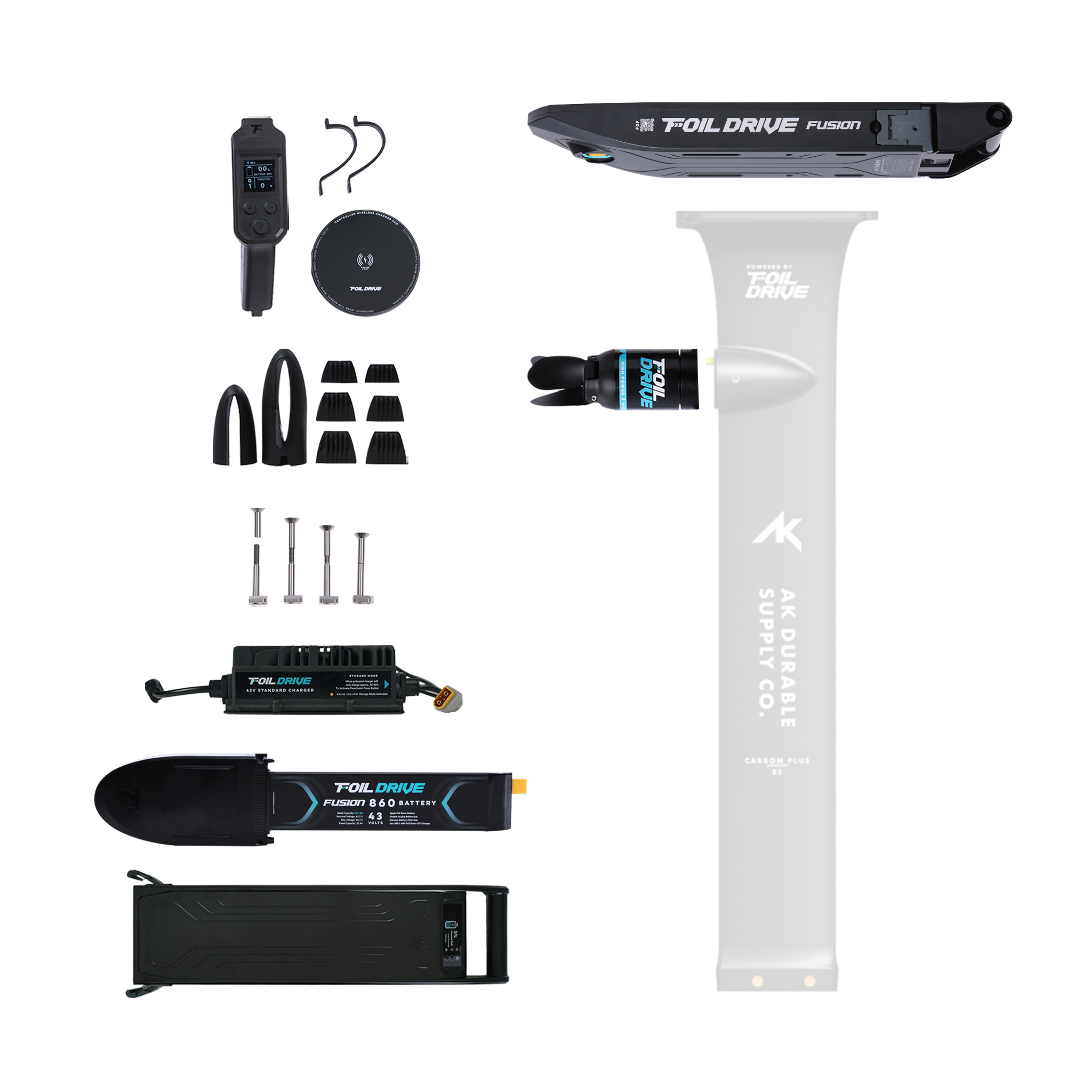 Foil Drive Fusion x AK Durable Bundle