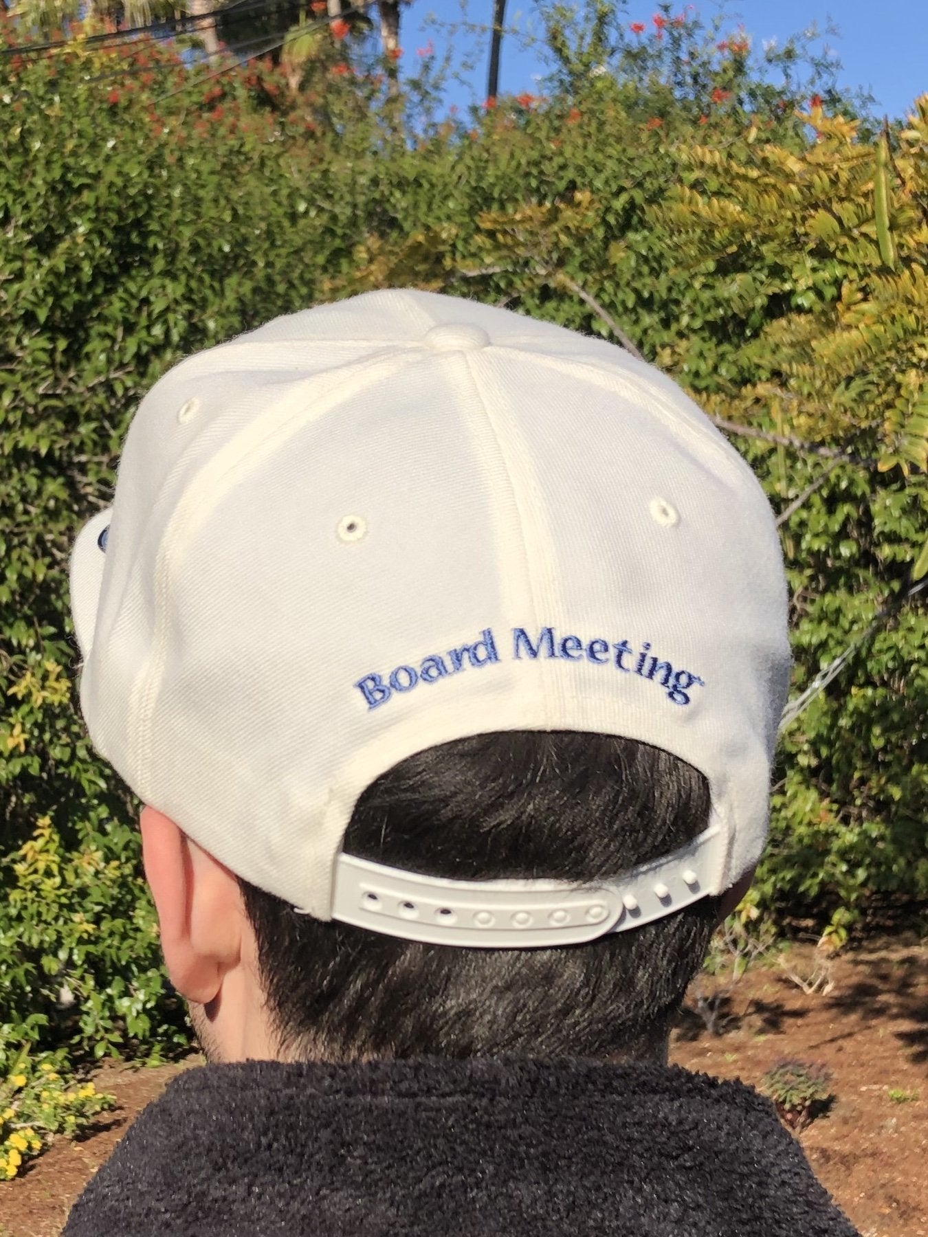 Blue Wave Board Meeting™ USA™ All Cloth Snap Back Hat