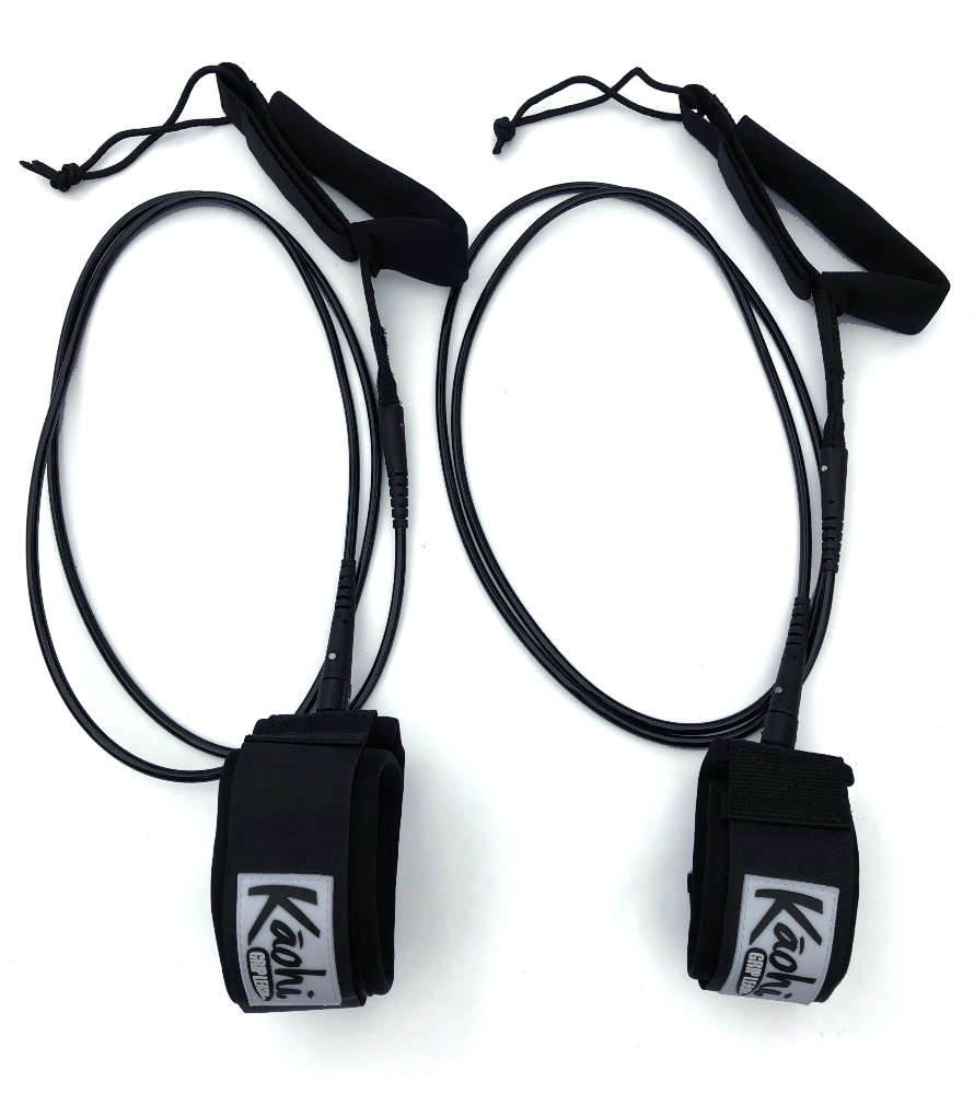 Kāohi GRIP Leash™ - Straight 9 mm SUP and Surf