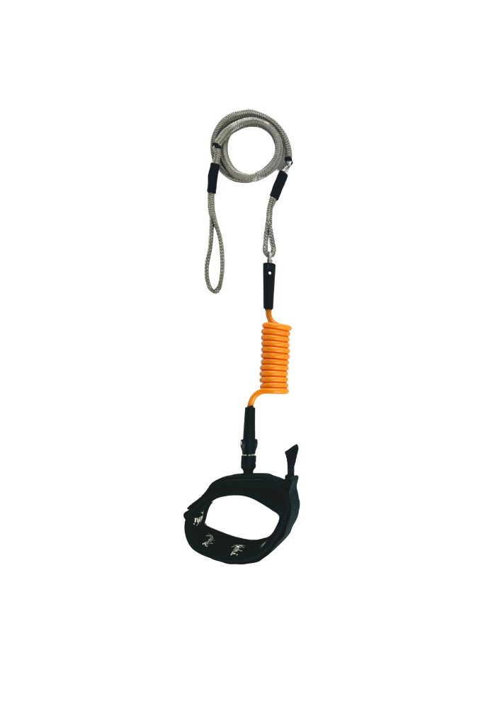 INVIZ Leash - Original Hybrid for Downwind Foiling - 30" Dyneema Cord