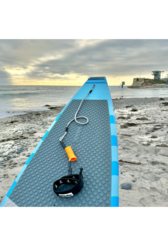 INVIZ Leash - Original Hybrid for Downwind Foiling - 30" Dyneema Cord