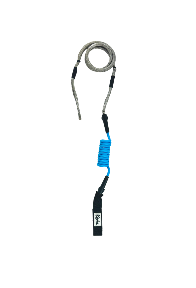 INVIZ Leash XL - Hybrid for Downwind Foiling - 45" Dyneema Cord