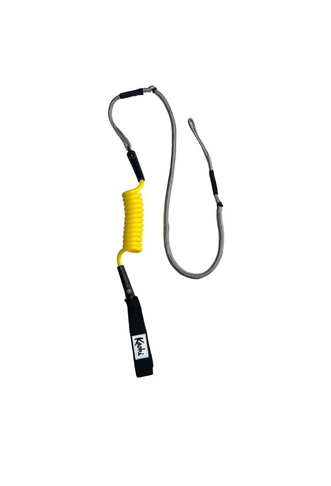 INVIZ Leash - Original Hybrid for Downwind Foiling - 30" Dyneema Cord