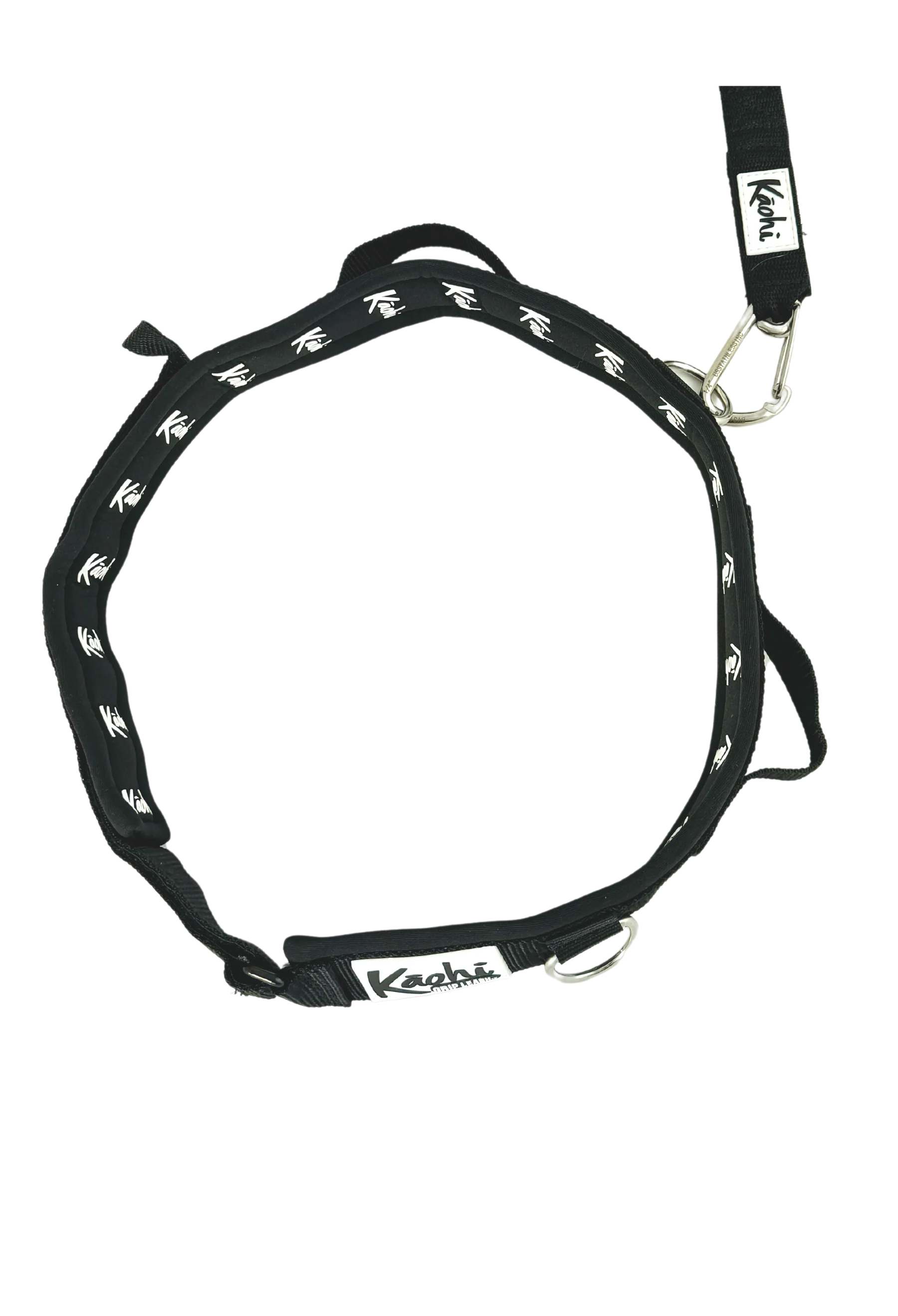 Kāohi Padded Black Belt™ Waist Belt