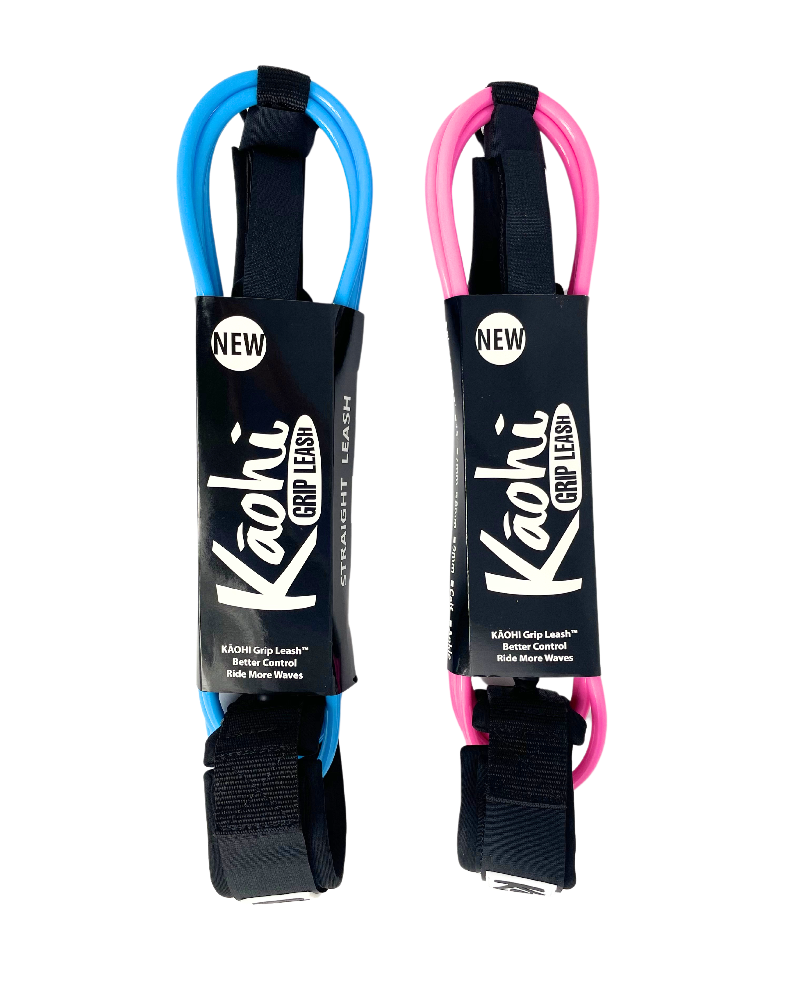 Kāohi GRIP Leash™ - Straight 8 mm SUP and Surf