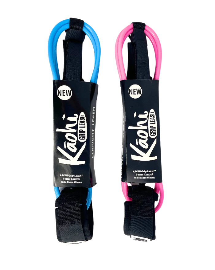 Kāohi GRIP Leash™ - Straight 8 mm SUP and Surf