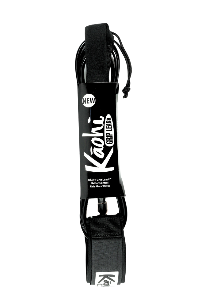 Kāohi GRIP Leash - Straight 7 mm SUP and Surf