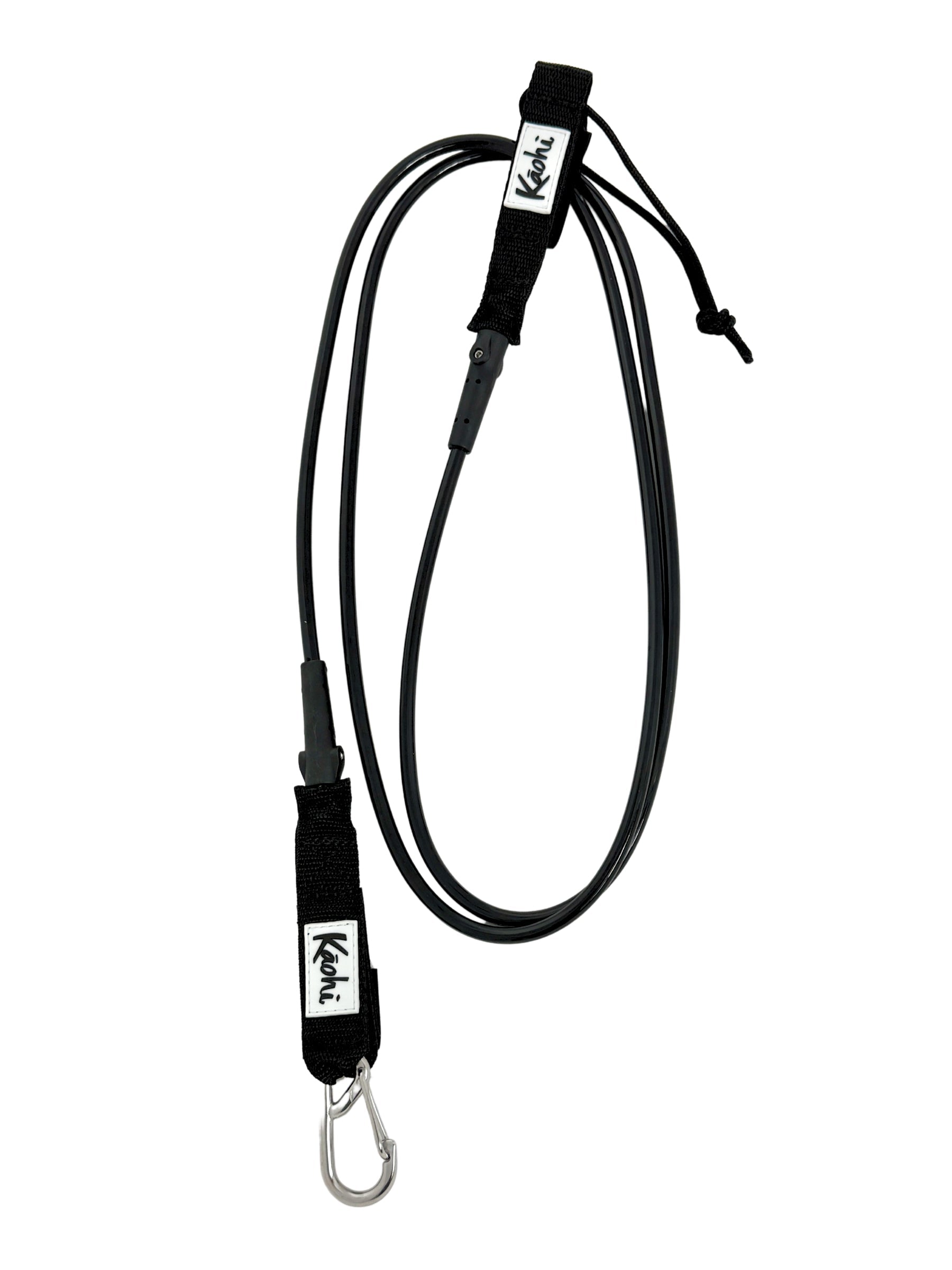 Parawing Straight Leash with Carabiner Connection